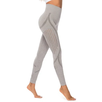 2019 strâns respirabil pantaloni sport pantaloni de yoga talie în Talie Cinchers sport femei pantaloni