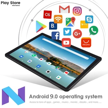 10.1 Inch 4G Telefon Tableta Android 9.0 Tablete Octa Core IPS 1280×800 2GB RAM32GB ROM SC9863A GPS