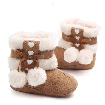 Copil Nou-Născut Cizme Unisex Copii Pantofi De Iarna Bebe Infant Toddler Model De Dragoste Snowfield Cizme De Zapada Încălțăminte Confortabilă Prada