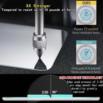 Pentru Samsung Galaxy Tab Active 2 WI-FI-Tabletă Premium 9H Temperat Pahar Ecran Protector de Film Protector Guard Cover