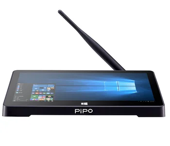 10.8 Inch, 1920*1280 PIPO X10 Pro / X10 Mini PC Win10/Android 7.0/Linux 4G RAM 64G ROM Z8350/RK3399 TV Box HDMI BT RJ45 Tablet PC