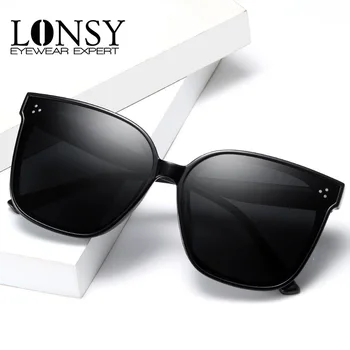 LONSY de Brand Designer de ochelari de Soare pentru Femei Polarizati Negru Ochelari de Soare Femei ochelari de Soare ochelari de Soare de Conducere de sex Feminin de ochelari de Soare UV400