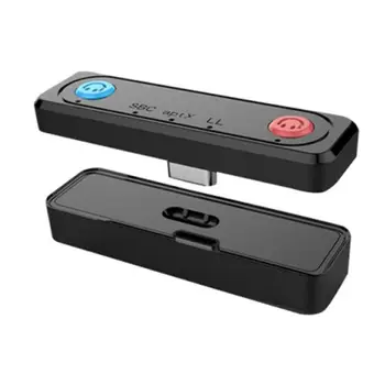 Pentru Nintendo Comutator Lite PS4 PC Bluetooth Wireless Adaptor USB de Tip C Dongle-ul APTX LL SBC Suport Audio Latență Scăzută Transmițător