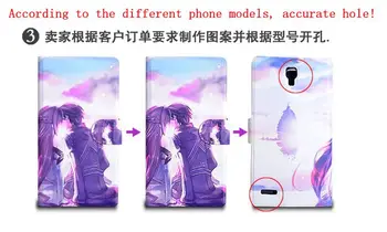 DIY Telefon sac personalizate personalizate Imagine foto din piele PU caz flip cover pentru Xiaomi Redmi 6