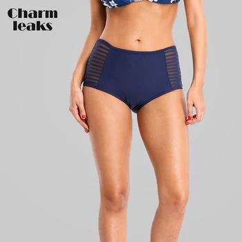 Charmleaks Trunchiuri De Înot Femei Bikini Bottom Ban Solid De Culoare, Costume De Baie, Chiloti, Costume De Baie Split Decupaj Trunchiuri De Înot
