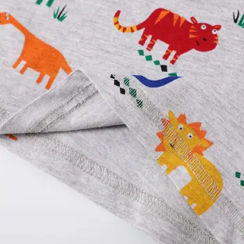 SAILEROAD tricouri Animal Print Baieti Topuri Tricouri Haine de Vară pentru Copii t-shirt de Vară 2020 Nou Haine pentru Copii pentru Copii