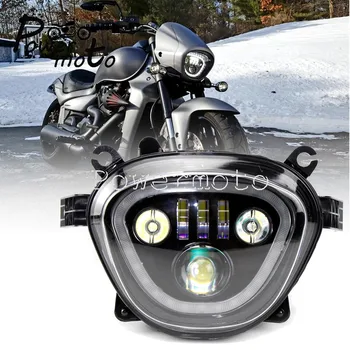 Motocicleta Faruri LED-uri de Lumină de Funcționare Pentru Suzuki Boulevard C90 M90 M109 M109R ȘEFUL VZ1500 VZR1800 Intrus Cruiser Lampa 06-19