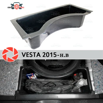 Pentru Lada Vesta - organizator in compartiment portbagaj roata de plastic ABS capacul de protecție de styling auto accesorii de paza