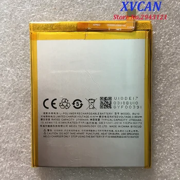 Pentru Meizu U10 Baterie BU10 Compatibil MeiBlue U10 2760mAh de Înlocuire a Bateriei Baterie de Înaltă Calitate Piese de Telefoane Inteligente