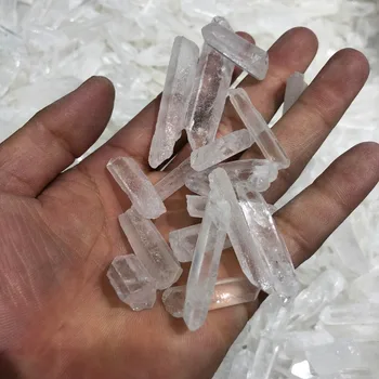 100g Tibet naturale transparent cristal de cuarț alb cluster punct coloana end specimen de vindecare reiki minerale