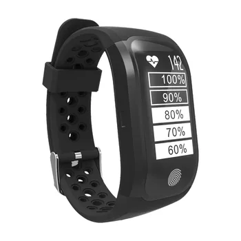 S908 GPS Brățară Inteligent IP68 Impermeabil Ceas Smart Watch Rata de Inima Bratara de monitorizare a Somnului Pedometru Fitness Sport Tracker