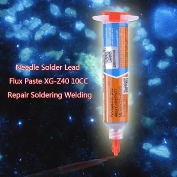 1buc-Tub de Lipire Sudare Pasta Flux XG-Z40 10CC Mecanic Ac în Formă de Lipit Adeziv Pasta de Seringă Staniu Lipire Sudare Accesoriu