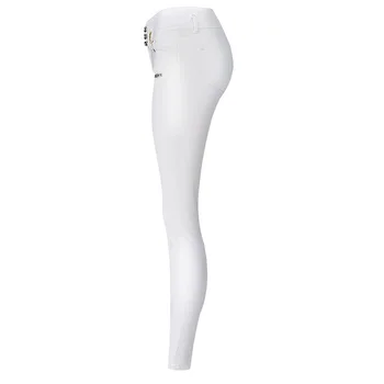 Noi 2020 Talie Mare Întindere PU Pantaloni de Piele Pentru Femei Joggeri Femei Pantaloni Plus Dimensiune Alb Creion Skinny, cu Talie de sex Feminin Pantaloni