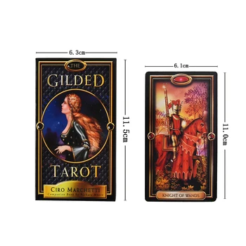 La Gilde Cărți de Tarot Petrecere Joc de Cărți de Tarot cu unele de Tarot experiență vor găsi instantaneu familiar și ușor de utilizat