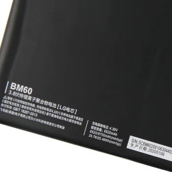 Original XIAOMI BM60 BM61 Acumulator de schimb Pentru Xiaomi MI Mipad 1 Mipad 2716 Autentic Tableta Baterii 6700mAh 6190mAh