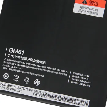 Original XIAOMI BM60 BM61 Acumulator de schimb Pentru Xiaomi MI Mipad 1 Mipad 2716 Autentic Tableta Baterii 6700mAh 6190mAh