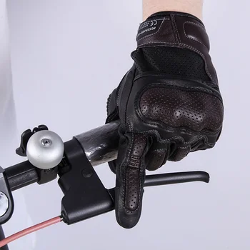 Komine GK-217 Proteja 3D a ochiurilor de Plasă Mănuși de Motociclete Optimun Vara de Echitatie Manusi Moto Breathbale Motocross Mănuși din Piele M-XL