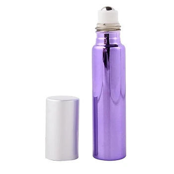 10buc/lot 10ml UV rola pe rola sticle de uleiuri esențiale roll-on reîncărcabile sticla de parfum deodorant containere