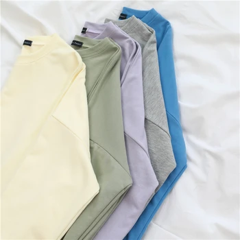 Vândute Separat Femei Treninguri 3 Piese Supradimensionate Tricoul Sweatpant Sportive Pantaloni Scurți Sudoare 3 Bucata Costum De Culoare Solidă Seturi