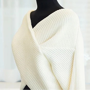 Criss-Cross Crop Sweater de Pe Umăr Pulover v Neck Stil coreean Femei Tricotate Lazy Oaf Harajuku Toamna Alb Albastru Sueter 2020