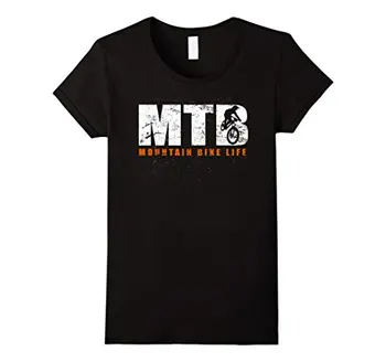 Moda barbati Hip Hop de Imprimare Mountain Biker - Vintage MTB facem tricouri cu Maneca Scurta Barbati T-shirt, Bluze de Vara tricou