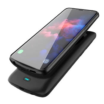 Încărcător de baterie Caz Pentru Samsung Galaxy S8 S9 Plus Moale TPU Telefon de Încărcare Putere de Acoperire Pentru Samsung Nota 8 Nota 9 bateria Caz