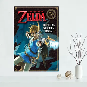 The Legend of Zelda Poster de Perete Pentru Camera de zi Poster Art Decor Tesatura de Matase Luminoase Buna Fara Rama Morden Imprimare Perete