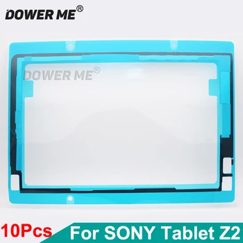 10buc/Lot Față LCD Ecran Display Autocolant Cadru Adeziv rezistent la apa Pentru Sony Xperia Tablet Z2 SGP521/541 SGP511/512/561