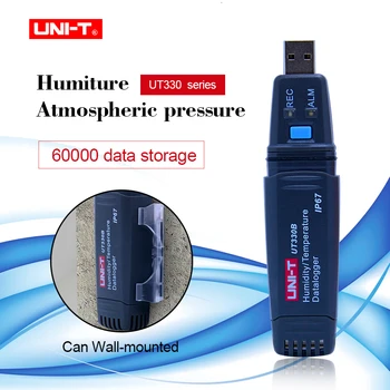 UNITATEA UT330A/B/C Digitale de temperatură și umiditate USB data logger 60000 Temp Recorder Logger Înregistrator de Temperatură -40~80 ° C(-40~176F)