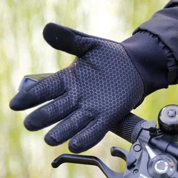 Respirabil, Anti-derapare Touch Ecran Mănuși de Iarnă Primăvară Echitatie/Conducere/Alpinist Încheietura mâinii Mănuși Bărbați Femei Sport de Funcționare