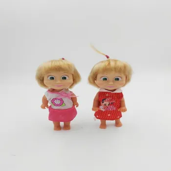 Fată drăguță Papusi Masha 12,5 cm Jucarii Copii Acasă Decorare Cadou de Ziua bonecas american girl doll