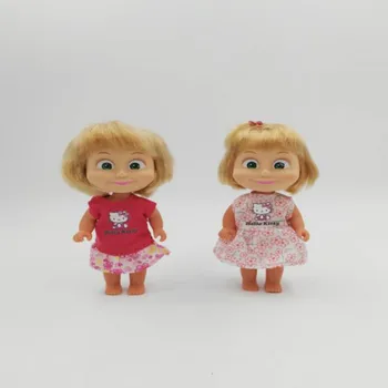 Fată drăguță Papusi Masha 12,5 cm Jucarii Copii Acasă Decorare Cadou de Ziua bonecas american girl doll