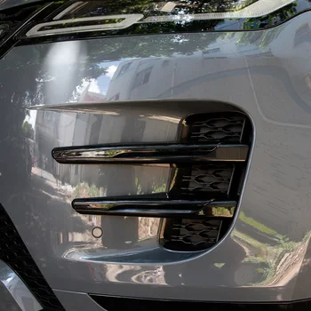 4 Buc ABS Negru Lucios de Ceață Față Lampă Capac Ornamental Pentru Land Rover Evoque 2019 2020 Accesorii Auto