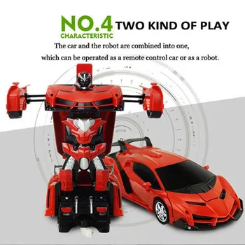RC Masina de Transformare Roboți-Vehicul Sport Model Mini Rc Roboti Jucarii Deformare Auto Masini Electrice Jucarii Copii Cadouri pentru Baieti