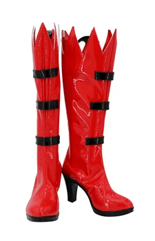 Joc Underfell Papirus Roșu Cosplay Cizme Pantofi Cu Toc Personalizat Petrecere De Halloween Cosplay Pantofi