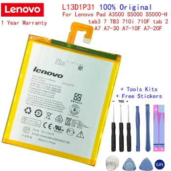 Original, Nou L13D1P31 Bateriei Pentru Lenovo Pad A3500 S5000 S5000-H tab3 7 TB3 710i 710F tab 2 A7 A7-30 A7-10F A7-20F Baterie