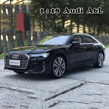 Nou 1:18 Aliaj Audi A6L Modele la Scară Mașină de jucărie Masina audi Costum de Metal Model in Miniatura de colectare de Jucării pentru copii pentru copii