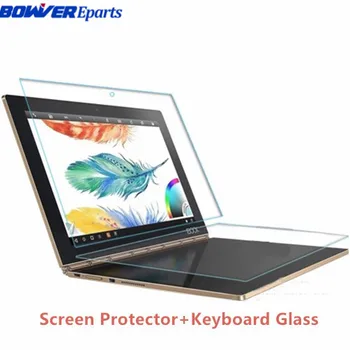 Sticla temperata Pentru Carte de Yoga Protector de Sticlă + Tastatura Pahar Plin Cover Pentru Lenovo Yoga Carte 10.1 YB1-X91F Ecran de Protecție