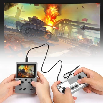 De buzunar, Consola de jocuri Retro Gamepad Handheld Portabil 500 din 1 Jocuri Video Player cu Controler Pentru Copii Adulți Cadou