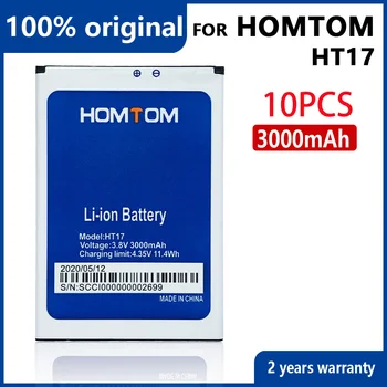 Original 10BUC HT17 Baterie de 3000mAh Pentru HOMTOM HT17/HT17 PRO Telefonul Mobil de Înaltă calitate Baterie+numărul de Urmărire