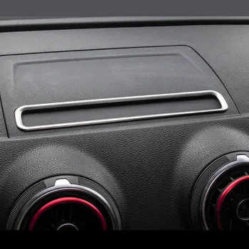 Din Oțel inoxidabil Cadru de Navigație Decor Capac Ornamental Pentru toate modelele Audi A3 8V 2013-2018 Auto Accesorii de Interior