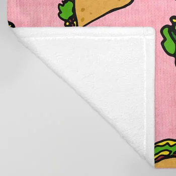 Tortilla Pătură Taco Regina Roz Pături de Lână și Arunca de Avion Decoratiuni de Craciun pentru Casa