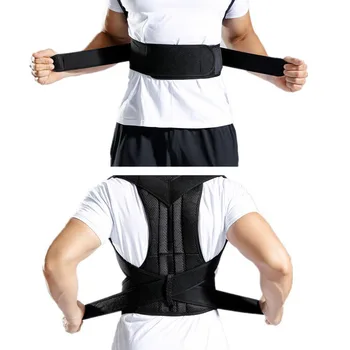 Corector de postura Postura Spate Bretele Suport Clavicula stai dreaptă și Cocoșați Spate Reglabil Antrenor Lombare Postura de Terapie