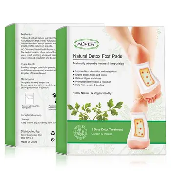 10buc pe bază de Plante Naturale de Detoxifiere Tampoane Picior Foot Patch Constipatie Tratament de detensionare Relaxare Corpul Sănătos de Îngrijire