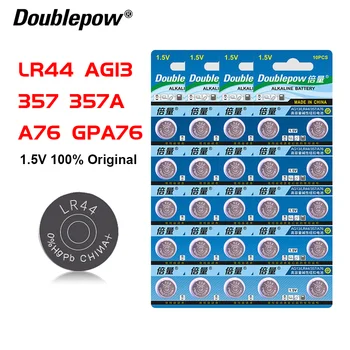 4lots Original Baterii Buton LR44 AG13 357 357A A76 GPA76 Butonul de celule AG 13 1.5 V Pentru Ceas Electronic de la Distanță