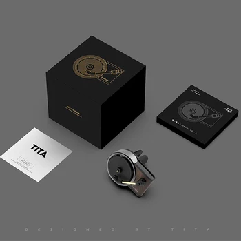 Original Youpin Ceva TITA placă Turnantă Fonograf Mașină de Parfum pentru Odorizant Auto cu 3pcs Înlocui Aromoterapie Tablete