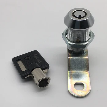 1 bucată 25mm ușor de instalat cheie tubulară de sticlă cazul dulap cam de blocare