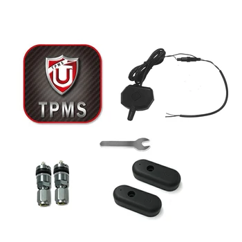 Motocicleta Anvelopa de Alarmă 2 Senzor Moto Sistem TPMS Interne Externe Wireless Bluetooth 4.0