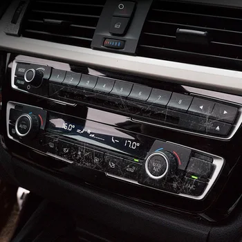 Auto Styling Control Aer Conditionat CD Buton de pe Panoul de Acoperire Sitckers pentru BMW 3 4 Seria 3GT F30 F32 F34 Interior Accesorii Auto