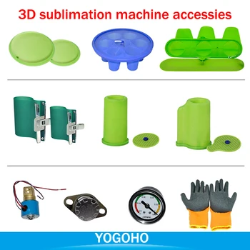 3D Sublimare Imprimanta Accesorii pentru Mașini de Împachetări Cana de Cauciuc, Cleme de Fixare Pompă de Vid Imprimate PCB ventil electromagnetic